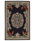 Country Heritage H-691 Black # 23005 
 
 1'  9''  X 2'  9''  $50.00
 2'  6''  X 4'  2''  $112.00
 2'  3''  X 8'  Runner $170.00
 3'  6''  X 5'  6''  $180.00
 5'  3''  X 8'  3''  $370.00
 7'  6''  X 9'  6''  Oval $670.00
 8'  X 11'  $840.00